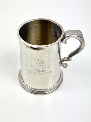 Whitbread pewter tankard - pewter,