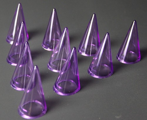 Purple acrylic ring - ,