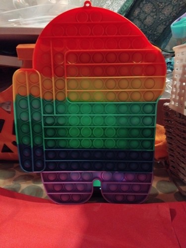 Big silicone multicoloured - silicone,