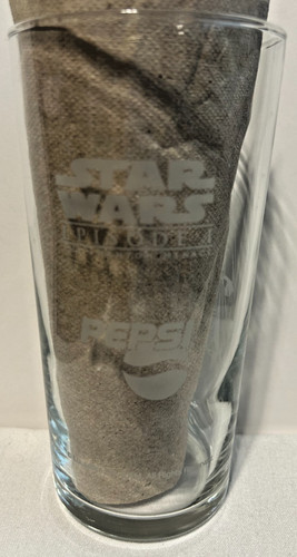Star wars pepsi glass clear - star,