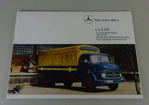 Brochure mercedes benz ls - brochure, mercedes-benz