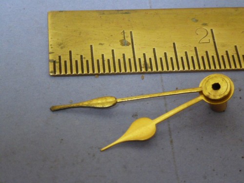 Pair old antique - old-, clock