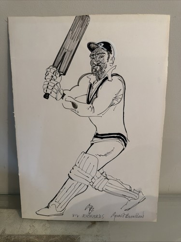 Original pen ink caricature - original,