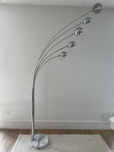 Arched floor lamp with - with, 5