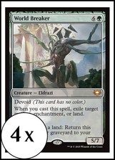 MTG - 4 x World Breaker -