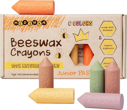 Pastel beeswax crayons for - beeswax,