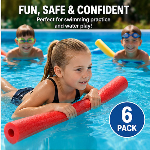 Pool foam noodles - foam, aid
