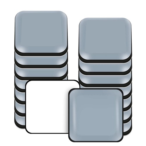 16x square furniture gliders - 16x,