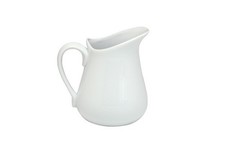 Porcelain White Milk Cream Sauce Jug Cream Gravy Custard Serving M 0.5L/Large 1L