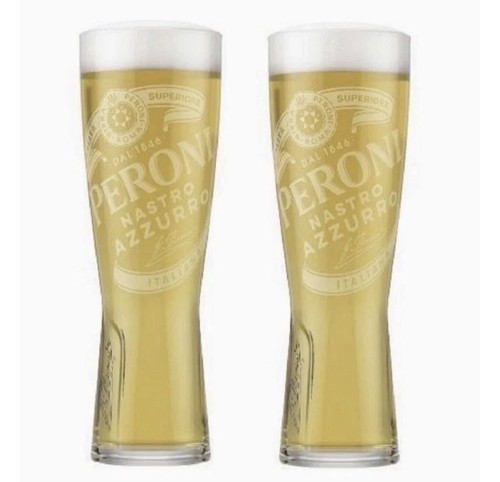 Peroni pint glasses - 24,