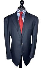 FACONNABLE LUXURY DESIGNER CAPTAIN BLAZER/JACKET FULL CANVASS CLASSIC FIT: 50R