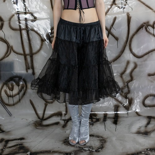 Vintage y2k romantic chiffon - y2k,