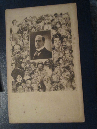 Pictorial comedy postcard - comedy,
