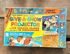 Chad Valley Children’s Toy, Give A Show Projector 112 Colour Slides, 1963