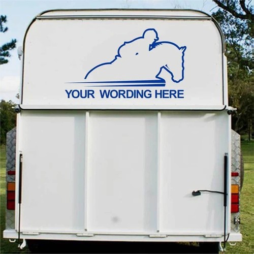 Custom horse box decal show - custom,