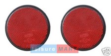 A Pair of Red Reflectors Stick