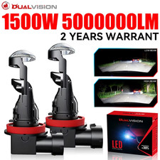 9005 HB3 LED Headlight Mini Projector Lens 5000000LM Super Canbus H4 H7 H11 H8 H