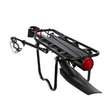 RockBros Bike Rear Pannier Rack Quick Release Luggage Carrier With Fender 24-29"