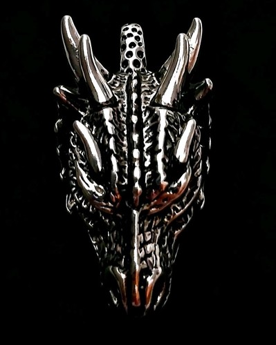 Dragon pendant antique - 1,