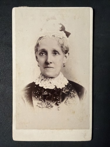 Cdv sad lady bodle - cdv, w