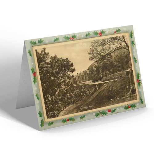 Xmas notelet vintage - notelet,