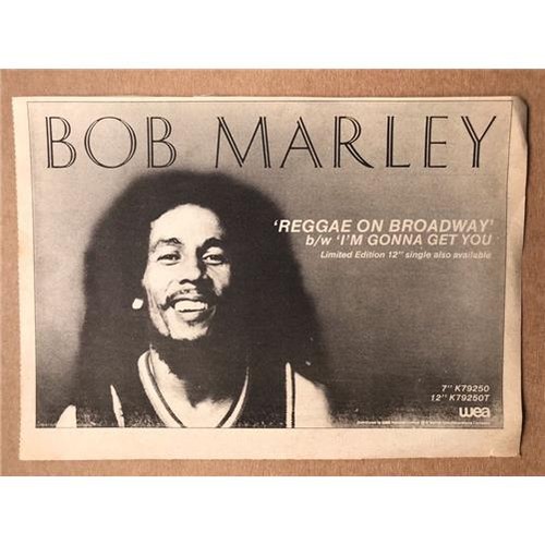 Bob marley reggae broadway - bob,