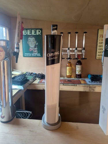 Carling beer pump - , up