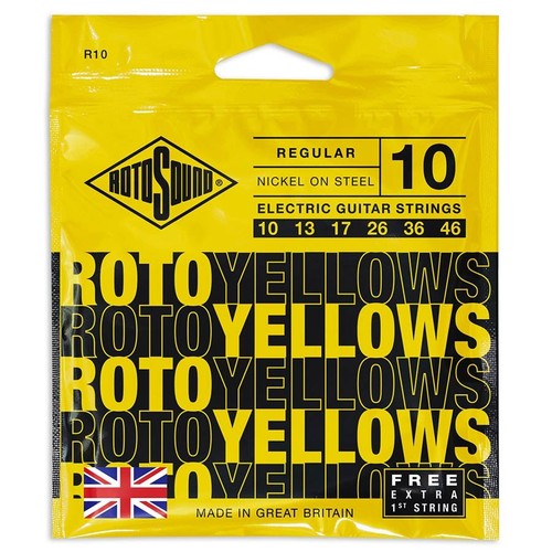 Rotosound r10 roto yellows - r10,