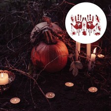 5Pcs Blood Handprint Pattern