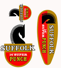 Suffolk Punch Sticker set