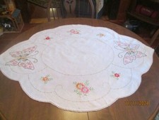 Large Vintage Embroidered