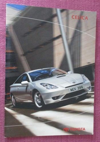 Toyota celica brochure - toyota,