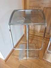 Pedrali Arod 570 Stool Chair Transparent smoke grey quality italian designer