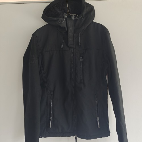 Superdry black windtrekker - superdry,
