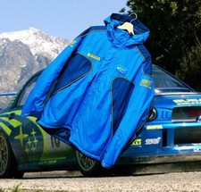 Subaru World Rally Team Men's Racing Pirelli Jacket Coat Impreza Sparco 555
