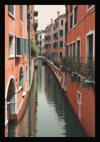 Intimate venice canals framed - intimate,