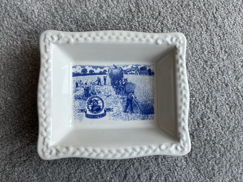 Shredded wheat cereal bowl - shredded, vtg