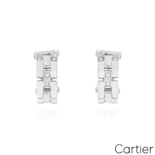 Cartier white gold diamond - white,