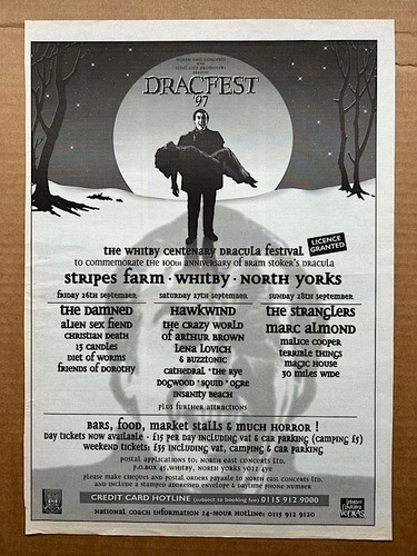 DAMNED/HAWKWIND/STRANGLERS
