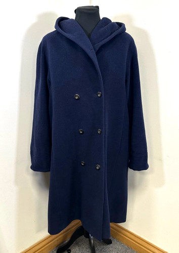 Jobis vintage blue wool hooded - jobis,