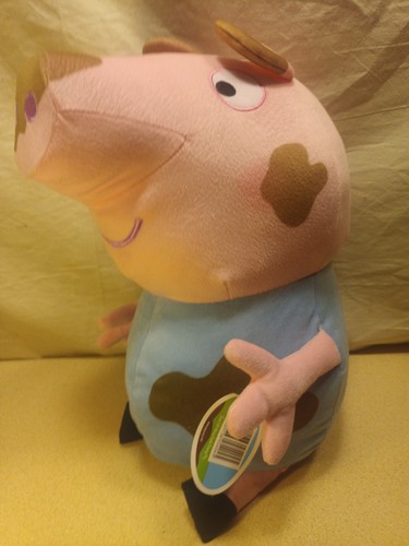 Peppa pig large sofy muddy - peppa, pig,