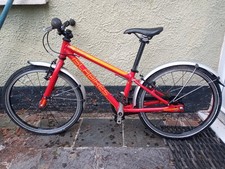 Islabike cnoc 20 orange with mudguards, good condition 
