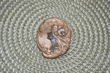 Vintage! Blue Cameo Bronze