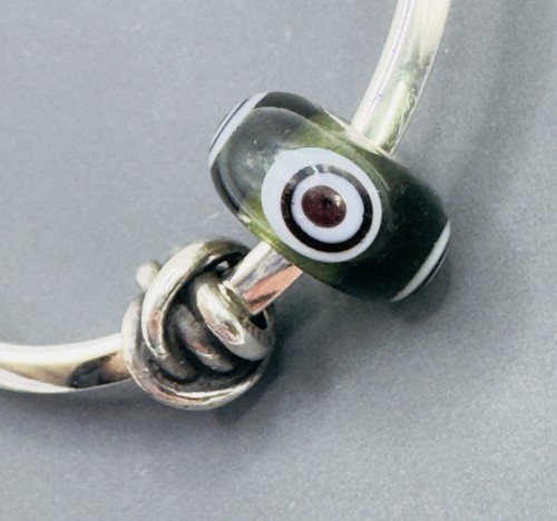 Trollbeads smoked glass bead - trollbeads, &