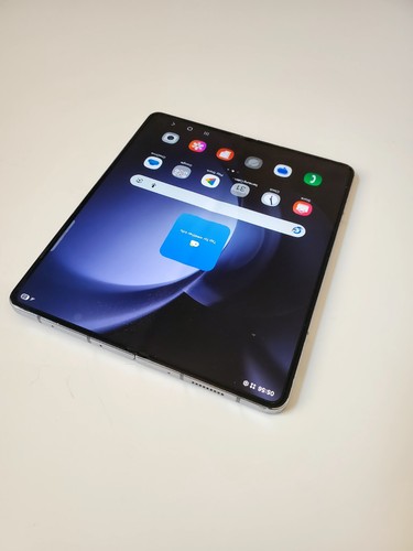 Samsung galaxy fold - galaxy, blue