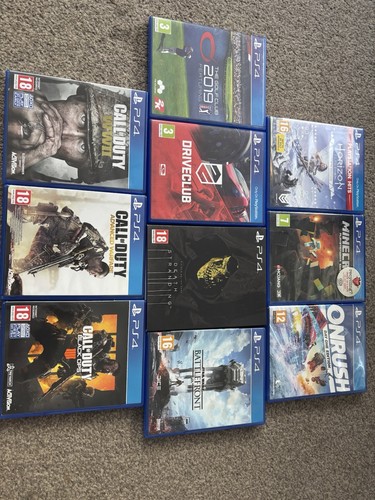 Ps4 games bundle x10 - games,