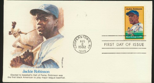 2016 jackie robinson fdc black - robinson,