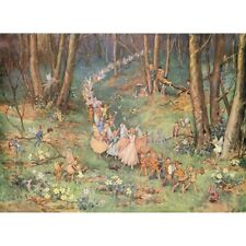 The Fairy Way - M W Tarrant Medici Print
