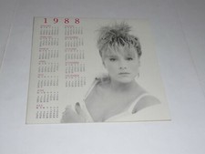 Samantha Fox - 6.5"x6.5"  1988 Desktop Calendar