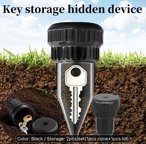 Underground garden key hider - underground,